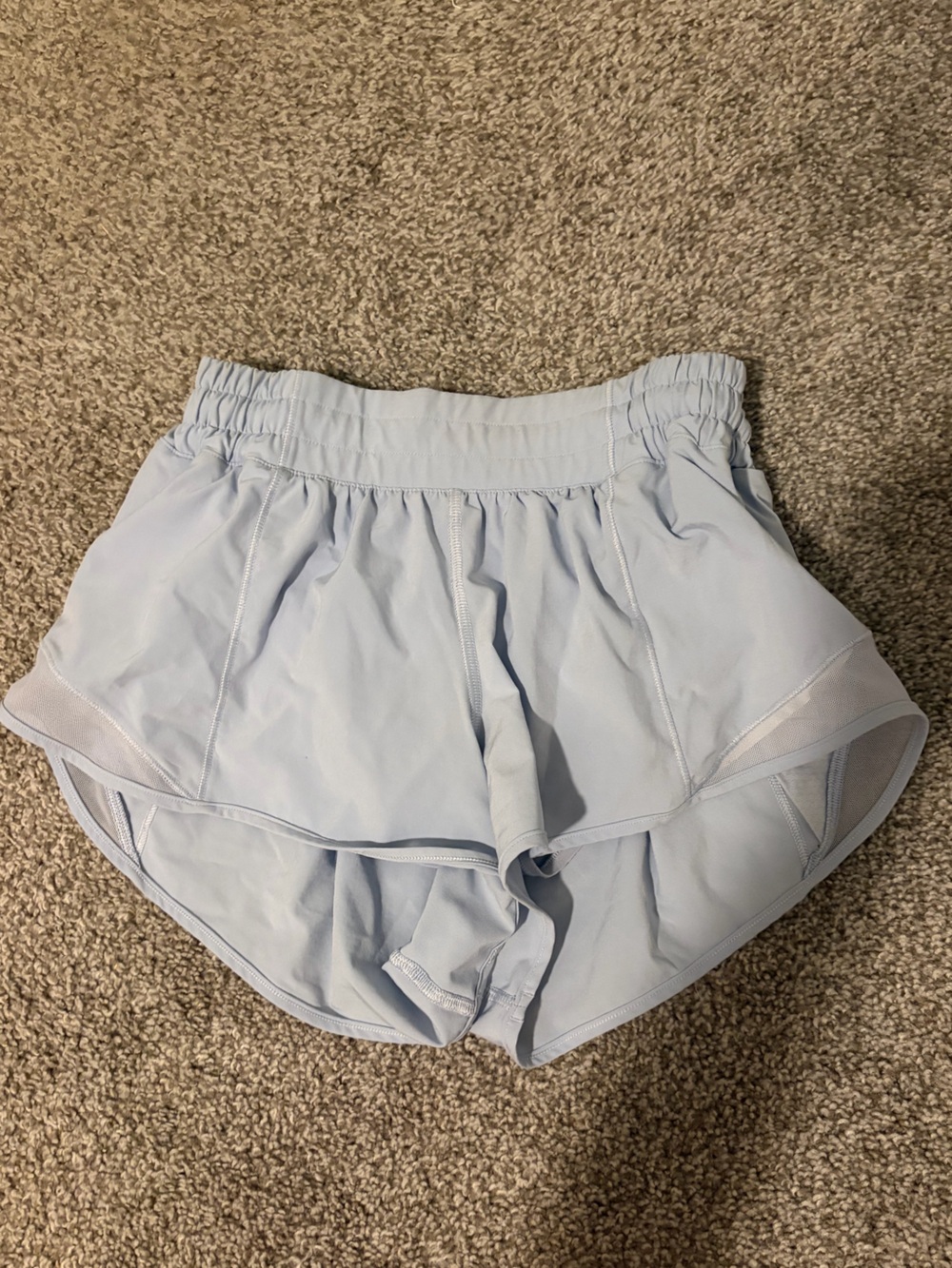 lululemon athletica Light Blue Women's Running Shorts